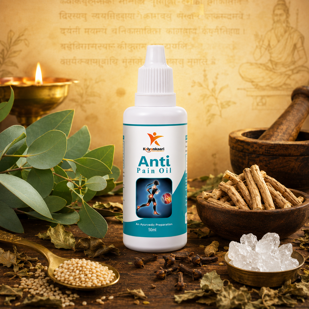 Kalyankaari Anti Pain Oil 50ml | Ayurvedic Pain Relief Oil