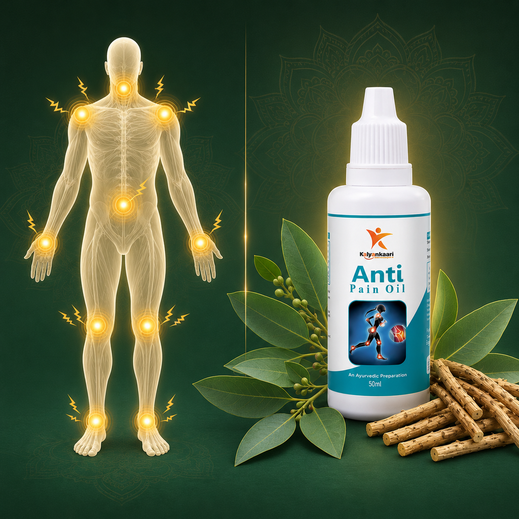Kalyankaari Anti Pain Oil 50ml | Ayurvedic Pain Relief Oil